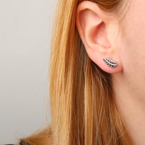 pendientes hoja