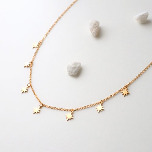 collar edelweiss dorado