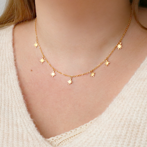 collar edelweiss dorado