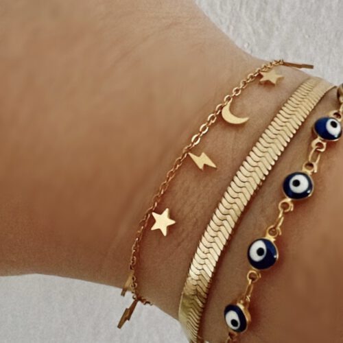 Pulsera Petra dorada - Imagen 2