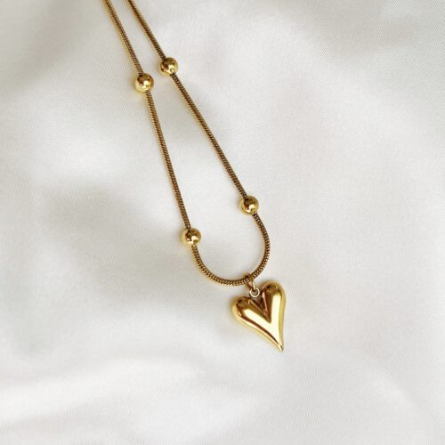 Collar corazón