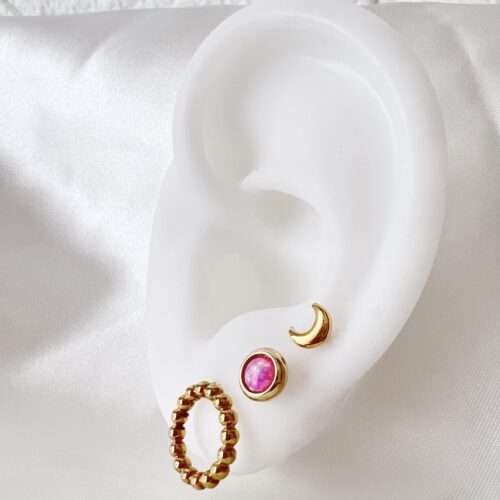 Pendientes Mini Lunas - Imagen 2